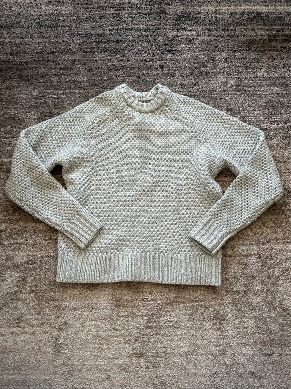 Taylor Stitch The Fisherman Sweater
in Heather Ash - Picture 5 of 10